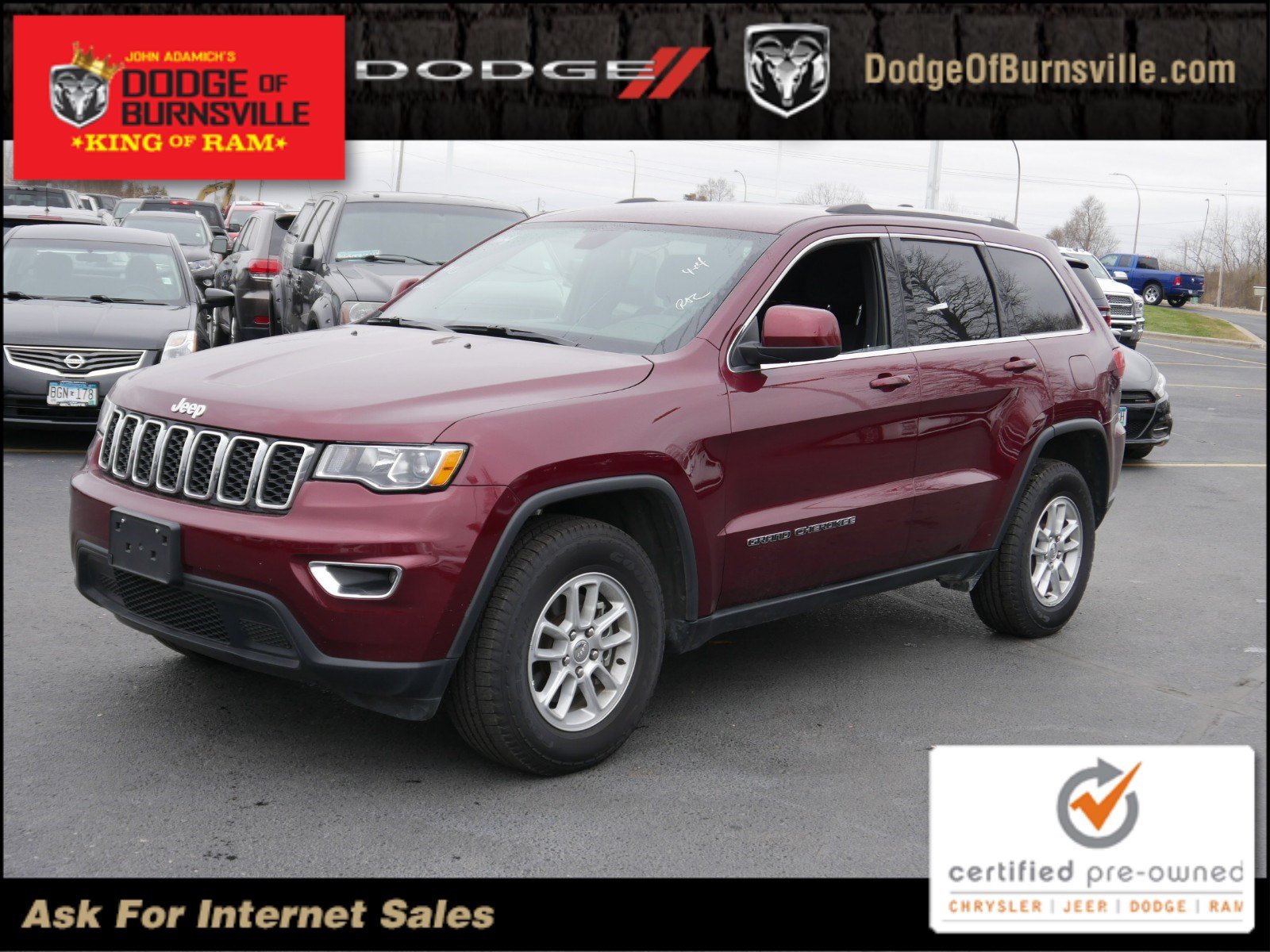 Certified Pre-Owned 2019 Jeep Grand Cherokee Laredo E ...